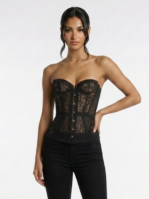 Serelle Lace Corset Top