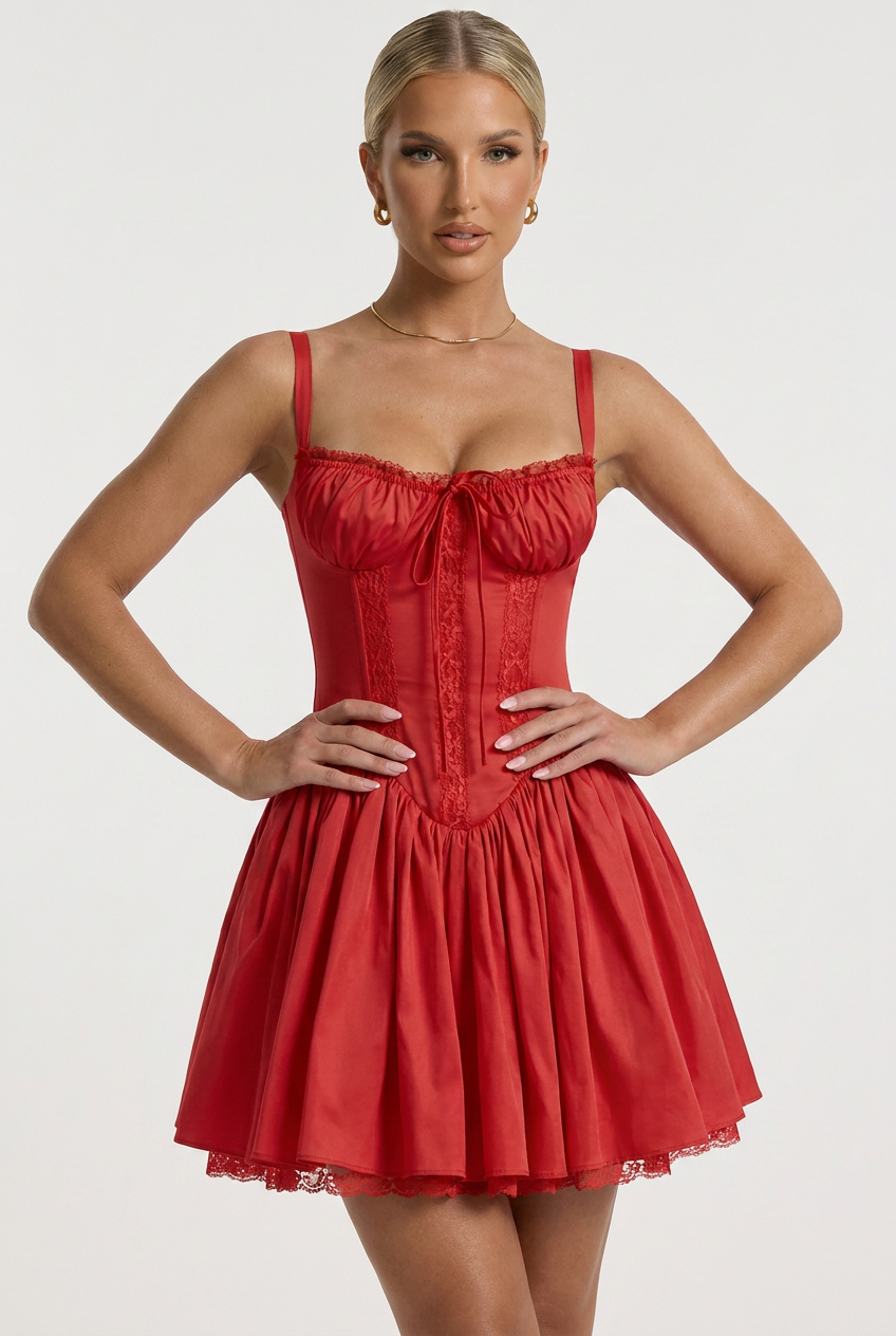 Rosalie Corset Mini Dress