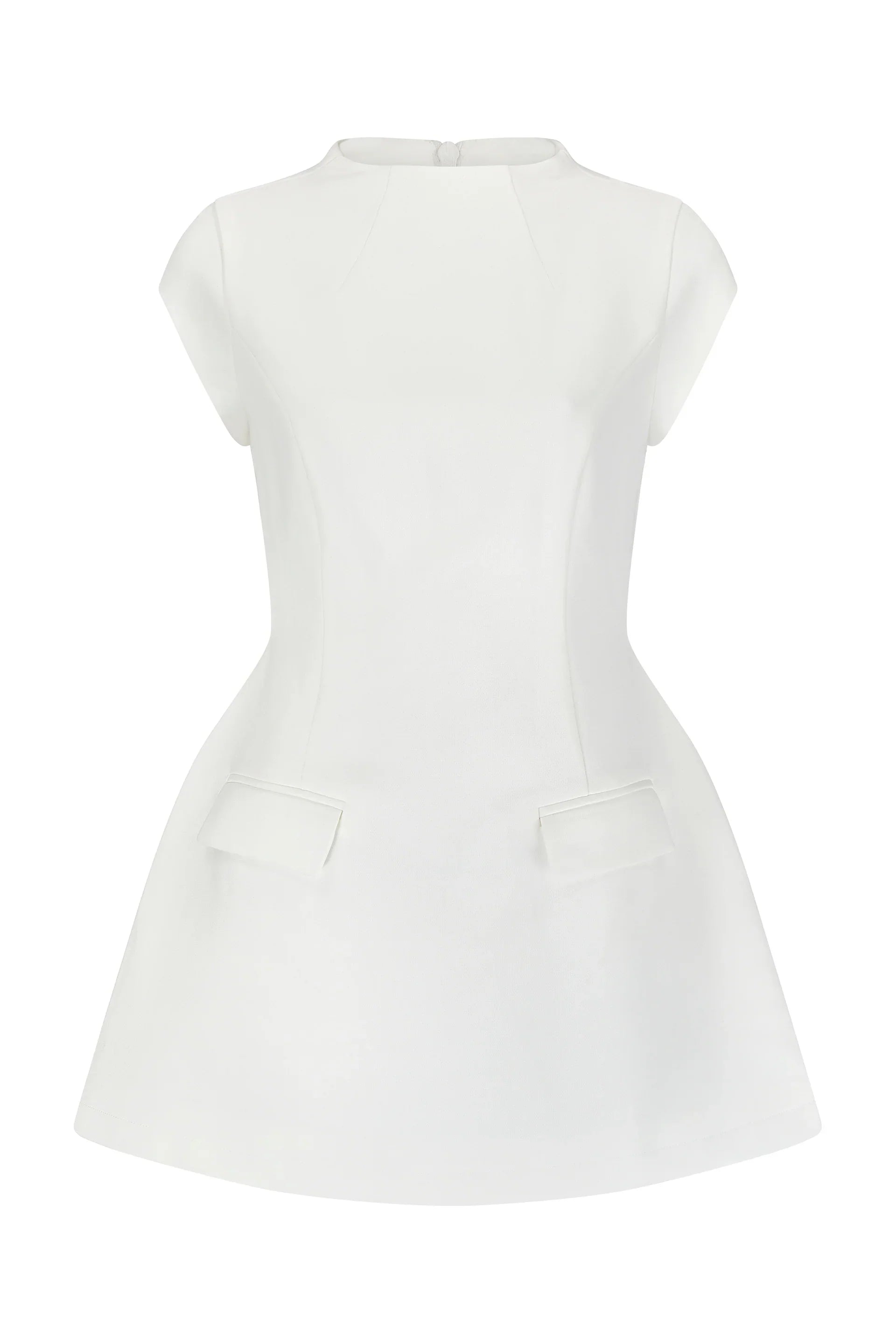 Classic Black A-Line Mini Dress