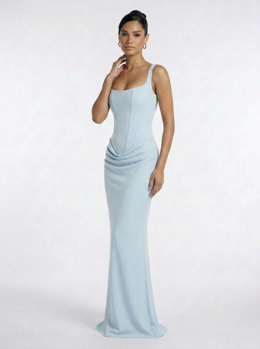 Velora Corset Maxi Dress