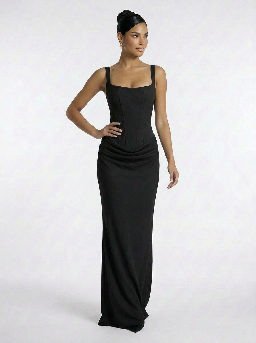 Velora Corset Maxi Dress