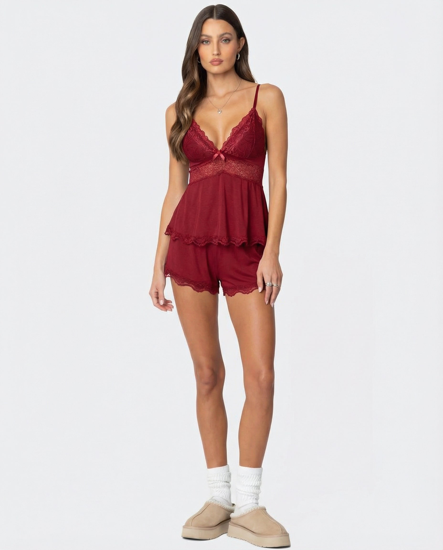 Bellevie Lace Lounge Set