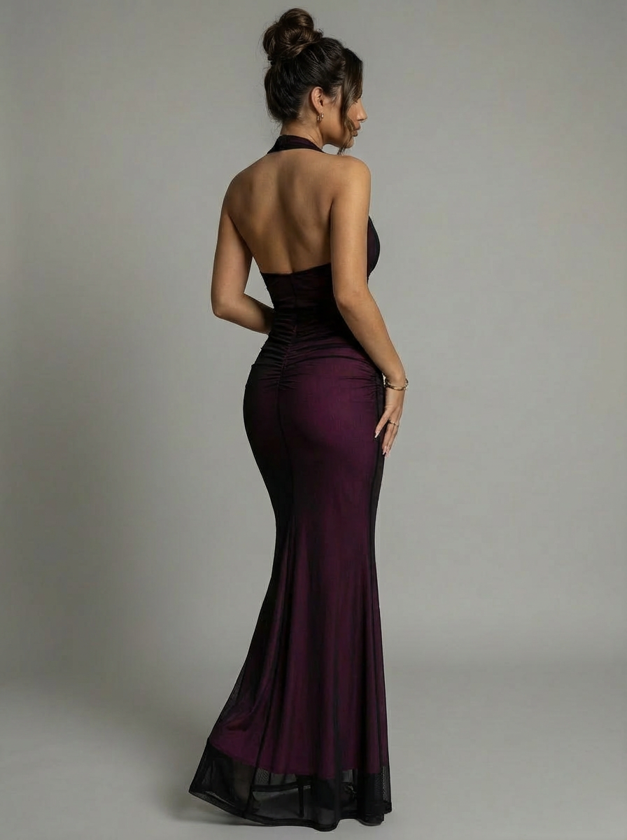 Aurelia Mesh Maxi Dress