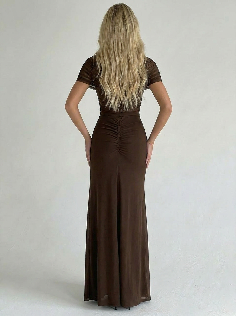 Zirelle Cutout Maxi Dress