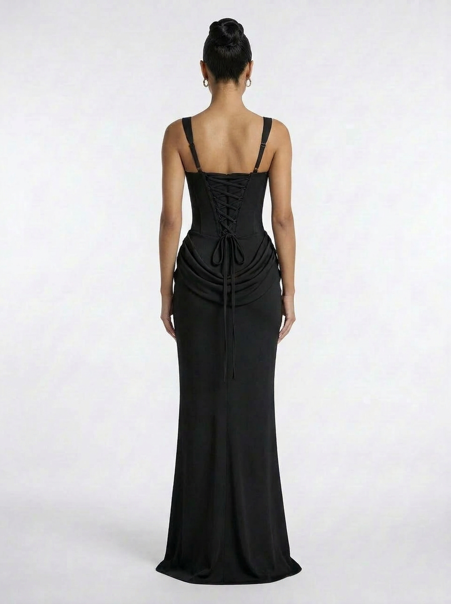 Velora Corset Maxi Dress