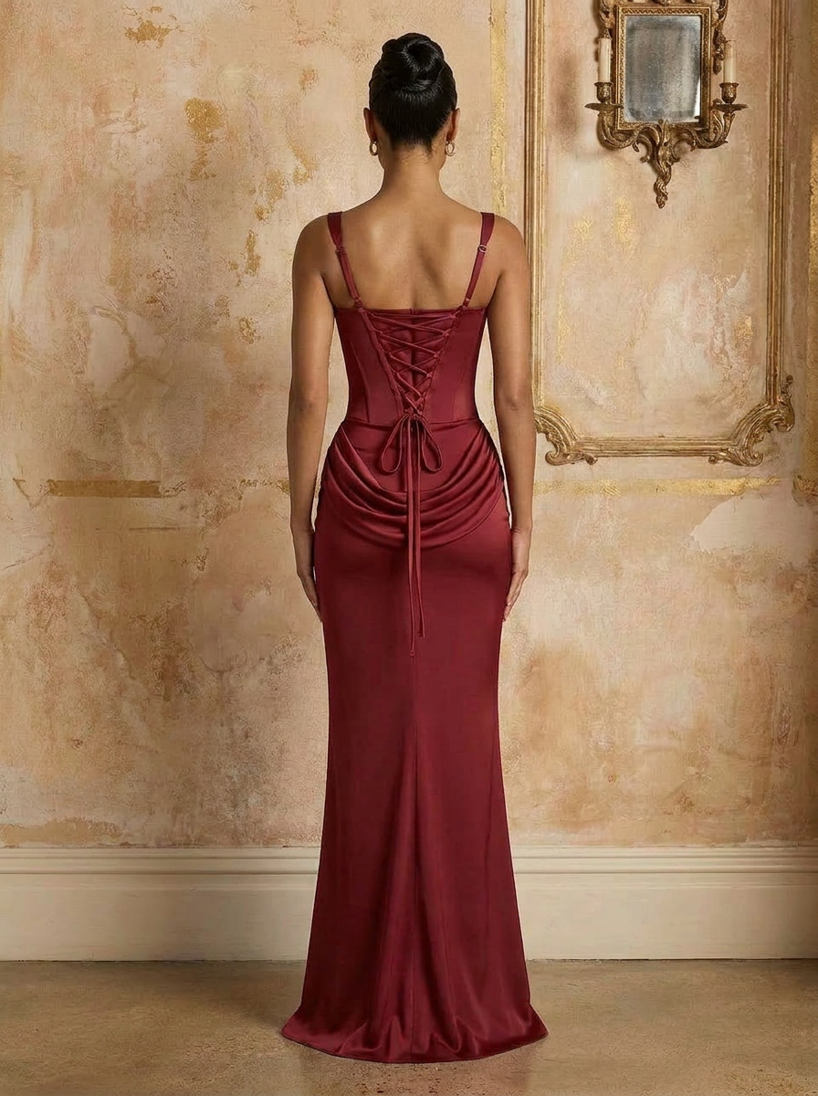 Velora Corset Maxi Dress