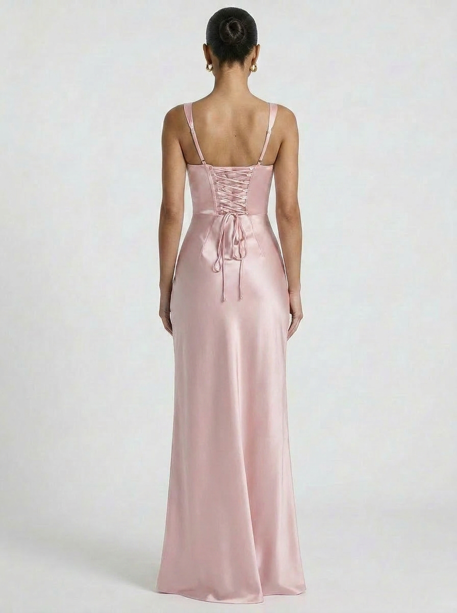 Solenne Scarf Maxi Dress