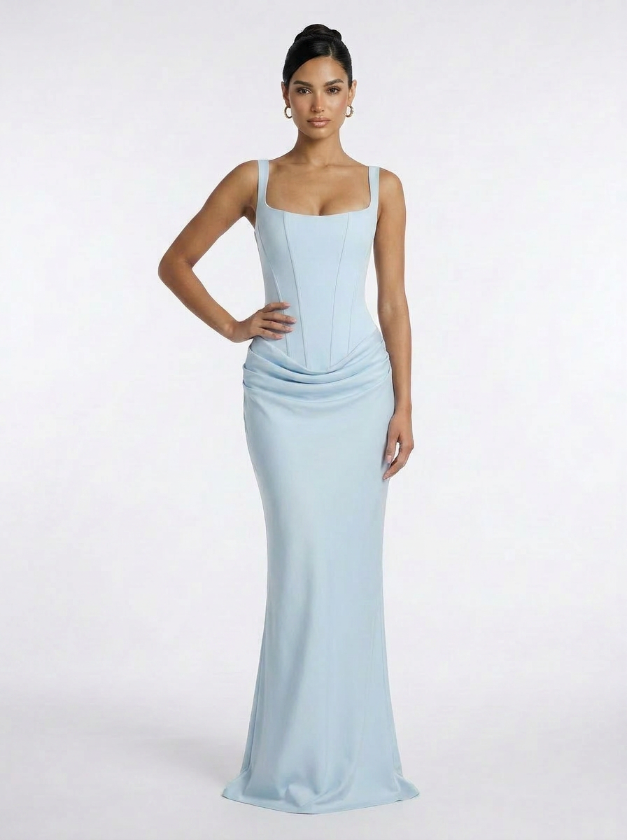 Velora Corset Maxi Dress