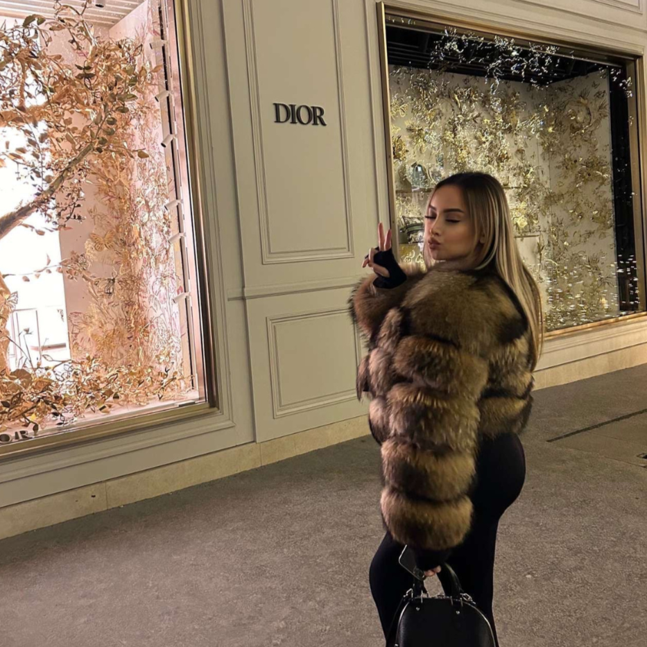 Luxe Faux Fur Crop Jacket