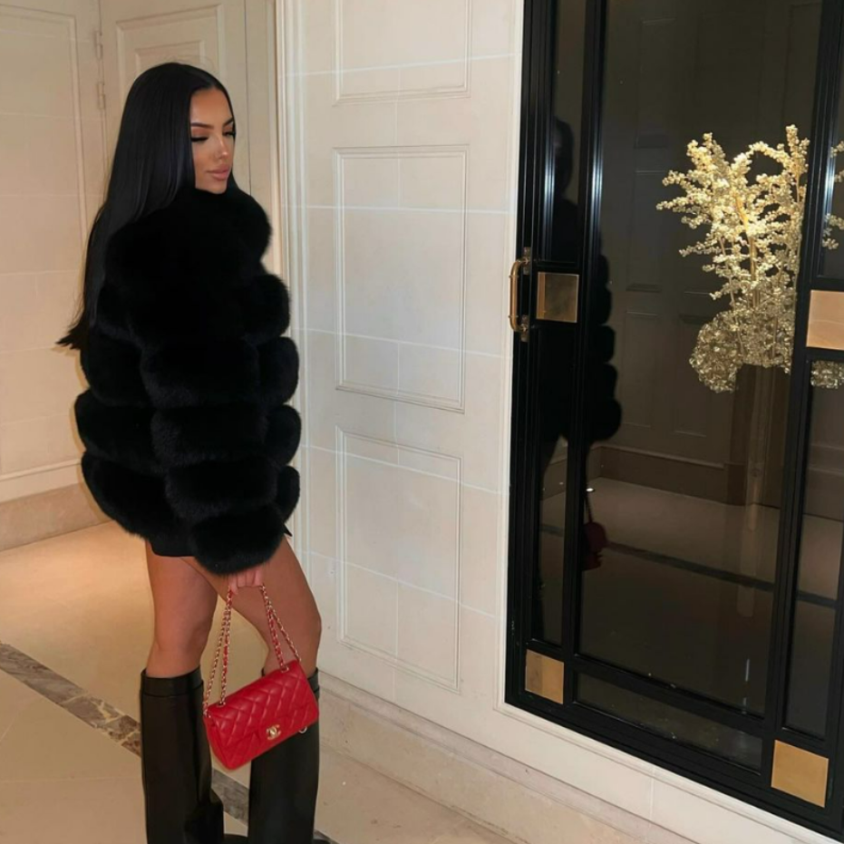 Luxe Faux Fur Crop Jacket