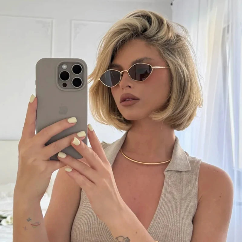 Trendy Diamond-Shaped Sunglasses