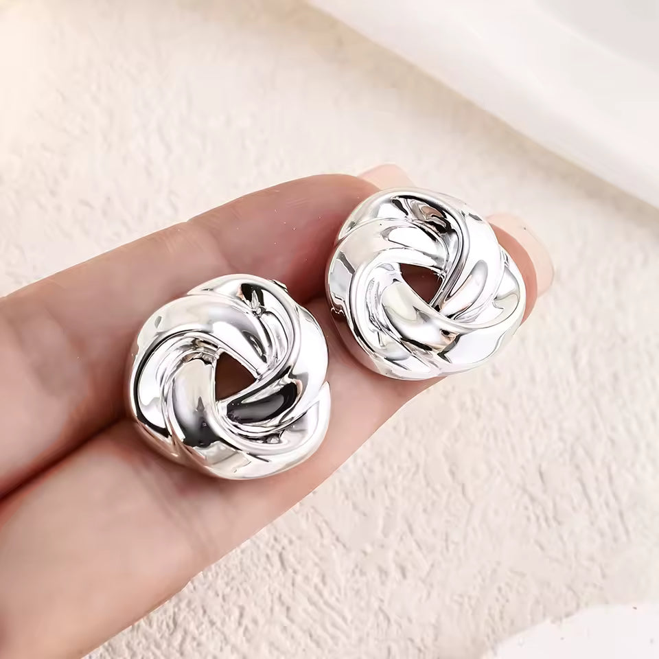 Classic Knot Stud Earrings