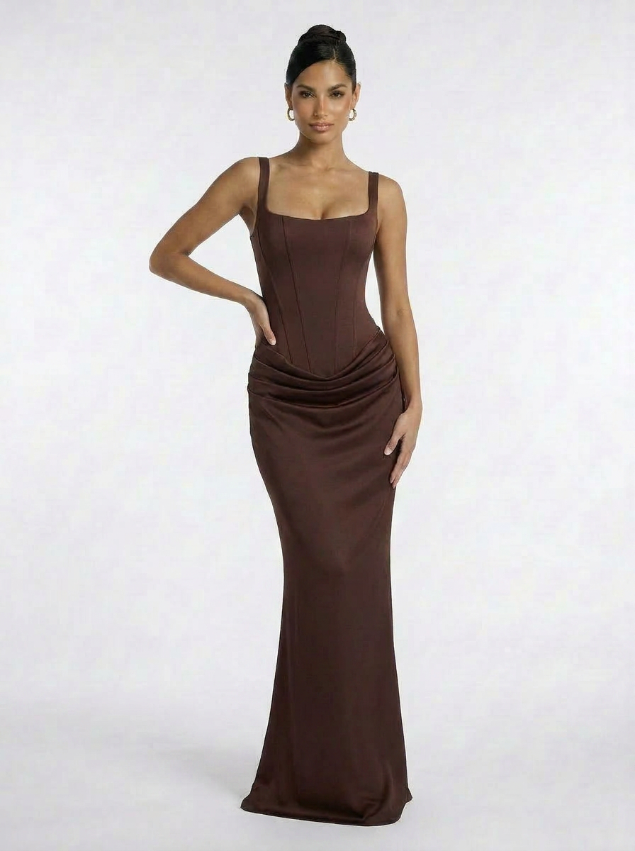Velora Corset Maxi Dress