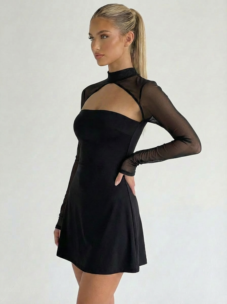 Zirelle Cutout Mini Dress