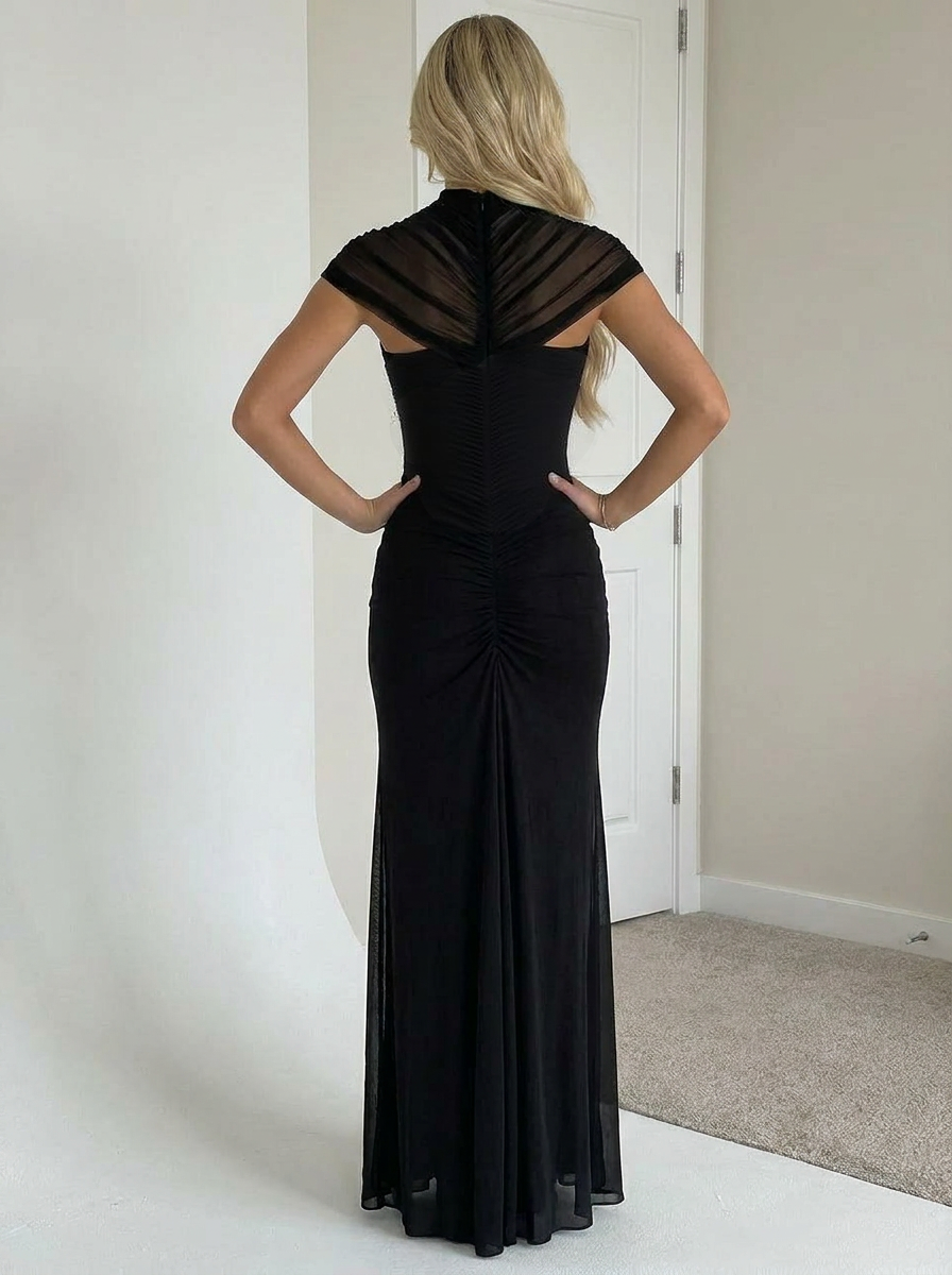 Zirelle Cutout Maxi Dress