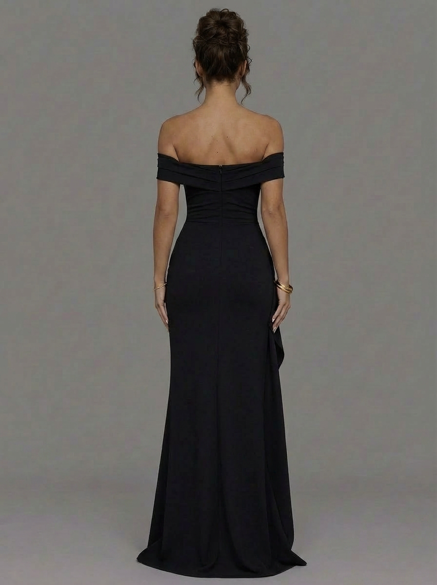 Orlisse Slit Maxi Dress