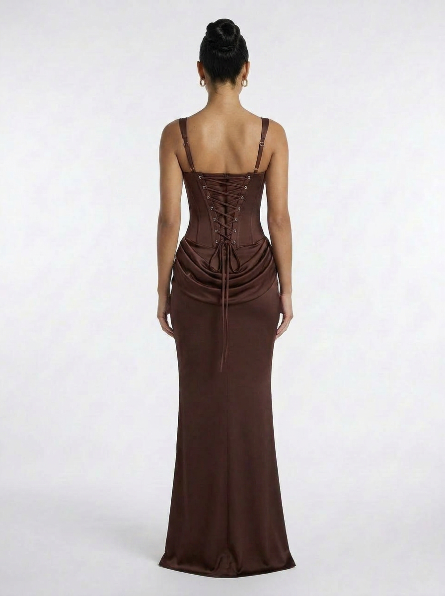 Velora Corset Maxi Dress