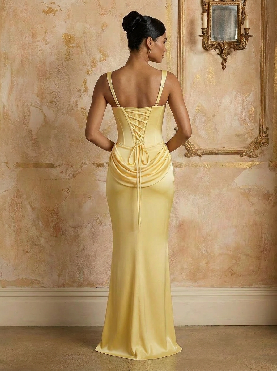 Velora Corset Maxi Dress